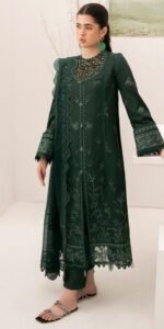 Wedding dress Winter Collection  3pc Embroidered