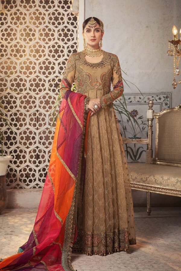 Maria b Organza embroidery suit